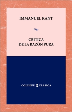 CRITICA DE LA RAZON PURA