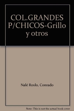 GRILLO Y OTROS POEMAS EL