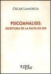 PSICOANALISIS ESCRITURADE LA FALTA EN SER