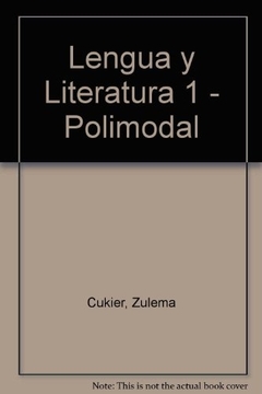 LENGUA Y LITERATURA I