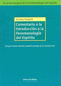 COMENTARIO A LA INTRODUCCION A LA FENOMENOLOGIA