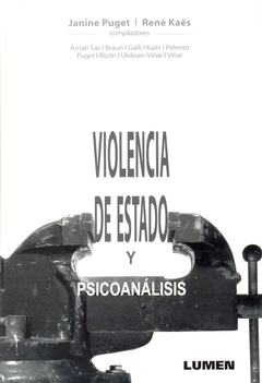 VIOLENCIA DE ESTADO Y PSICOANALSIS