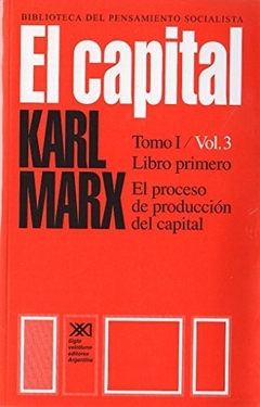 EL CAPITAL TOMO I VOL 3