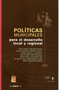 POLÍTICAS MUNICIPALES PARA EL DESARROLLO LOC