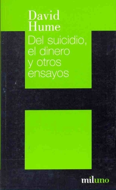 DEL SUICIDIO EL DINERO Y OTROS ENSAYOS