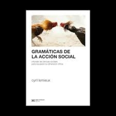 GRAMATICAS DE LA ACCION SOCIAL