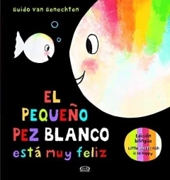 PEQUEÑO PEZ BLANCO ESTA MUY FELIZ EL