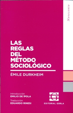 LAS REGLAS DEL METODO SOCIOLOGICO