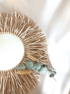 Espejo Tulum Raphia - comprar online