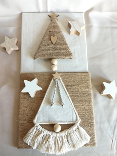 Imagen de Cuadritos Deco Rusticos Navideños