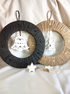 Coronas de Navidad Kraft - tienda online