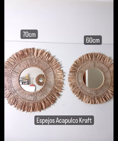 Espejo Acapulco Kraft - analuzdecohome