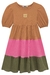 Vestido Infantil Midi em Malha Wave Três Marias - Kukie