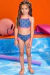 Biquíni Infantil Estampado Mini Corações - Kukie - comprar online