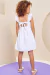 Vestido em Laise Lisboa Detalhes Babados - Infanti na internet