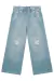 Calça Jeans Arkansas infantil Modelo Wide Leg - Infanti