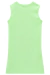 Vestido em Malha Canelada Verde Neon Bolso Frontal - Vic-Vicky - La Mel Modas e Acessórios Kids