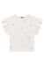 Blusa Infantil em Meia Malha Florzinhas c/Pérola - Kukie