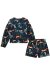 Conjunto Infantil em Malha Blusa e Shorts Estampado Floral Floresta Azul Marinho Flora - By Infanti - comprar online