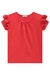 Blusa Infantil em Cotton Manga Babadinho e Aplique de Strass Pricess by Infanti