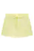 Short-saia em Molevisco Linho Aplique Florzinha c/Pérola e Strass - Infanti
