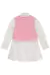 Vestido Infantil em Tricoline e Colete em Soft Line com Detalhes em Pérolas - Kukie - comprar online