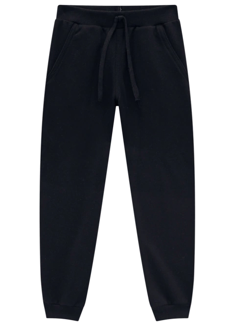 Calça Jogger Infantil em Moletinho Básica c/ Bolso Unissex - Brandili