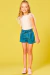 Shorts Infantil Jeans Laço Cintura - Kukie - comprar online