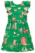 Vestido Infantil em Malha Fresh Estampa Fazendinha Alecrim By Kukie