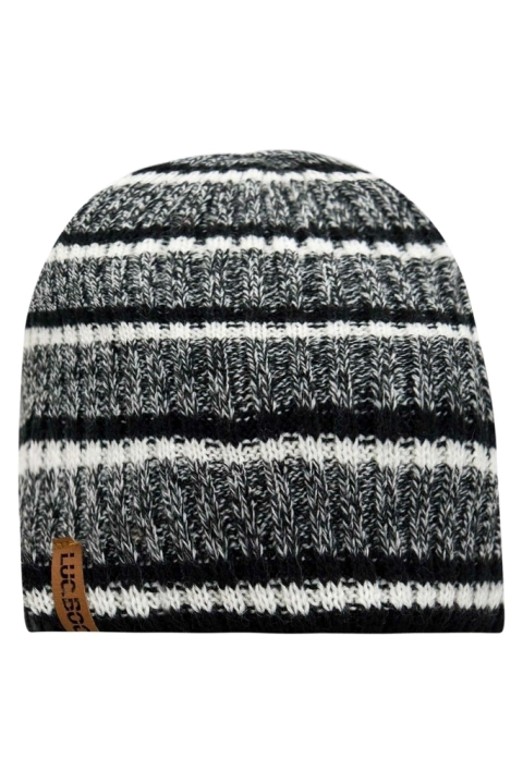 Gorro Touca Infantil em Tricot Listrada - LucBoo