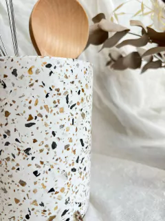 Porta utensillos terrazo - comprar online