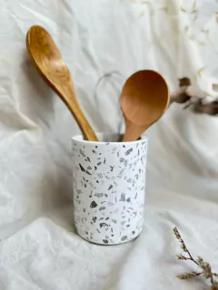 Porta utensillos terrazo