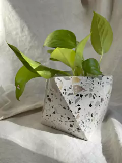 Maceta octogonal terrazo - AlayTienda