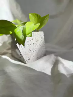 Maceta octogonal terrazo - comprar online