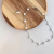 Choker Gotas Branco na internet