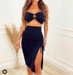 Saia Ana Flora Preta