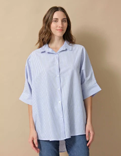 CAMISA MONICA POPLIN RAYADA en internet