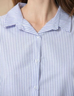 CAMISA MONICA POPLIN RAYADA en internet