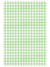 Decalque Baixa Temperatura - Xadrez Verde