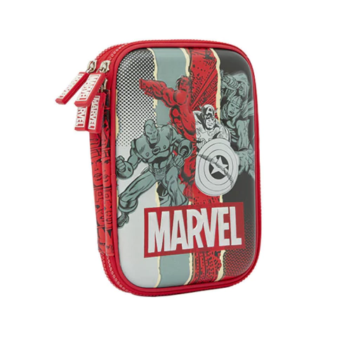 Cartuchera Mooving Doble Eva Marvel