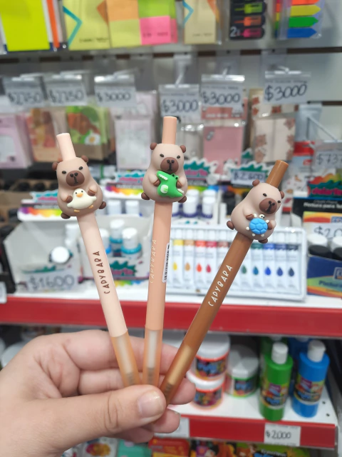 Boligrafo Capibara Retractil - comprar online