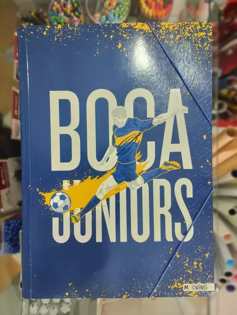 Carpeta 3 solapas Mooving N°5 Boca Jrs.