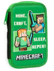 Cartuchera 1 Piso Minecraft Mooving