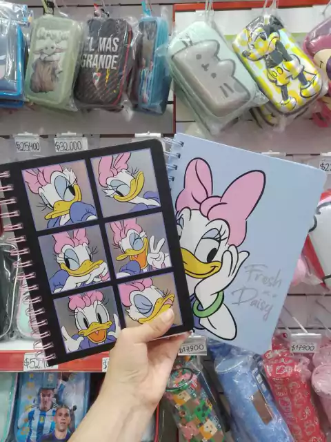 Libretas A5 Rayadas Mooving Daisy