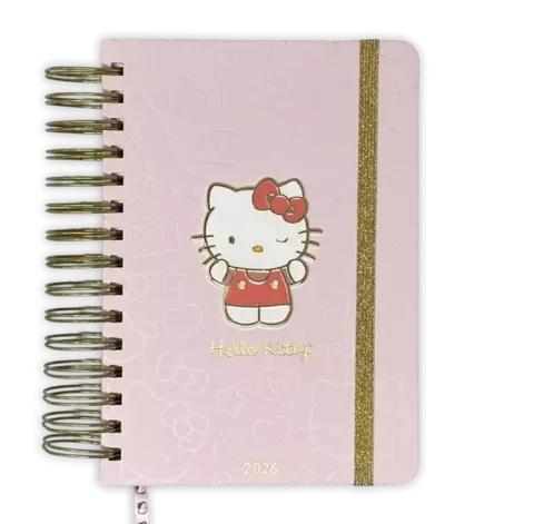 Agenda 2026 Hello Kitty Día por Página - Mooving - 14x20 - comprar online