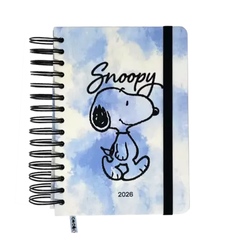 Agenda 2026 Snoopy Día por Página - Mooving - 14x20 - comprar online