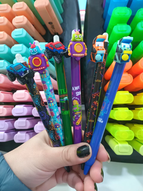 Bolígrafo Borrable Robots Party