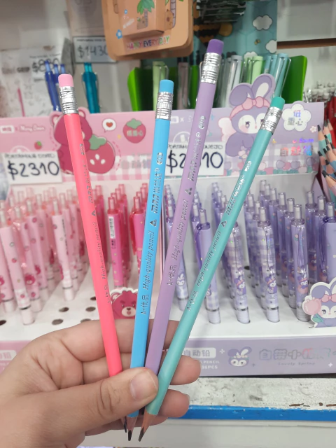 Lapiz Grafito 2B IVIRD c/goma - comprar online