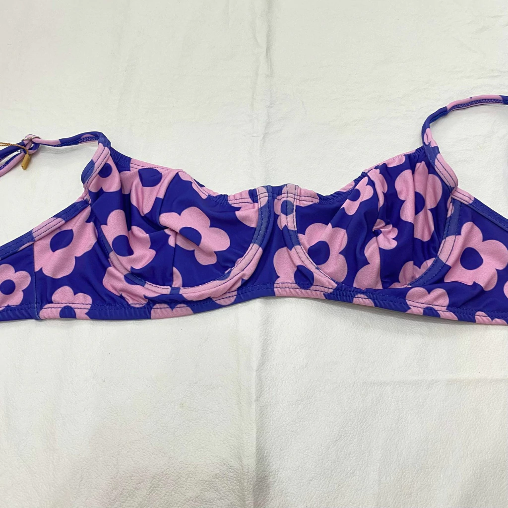 Top Bel Floral Roxo
