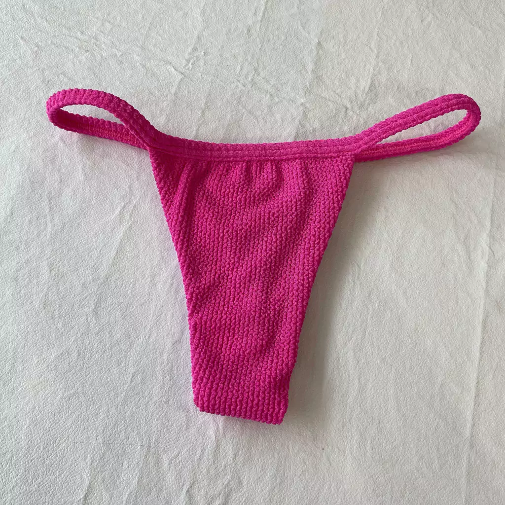 Calcinha Viés Fio Anarruga Pink